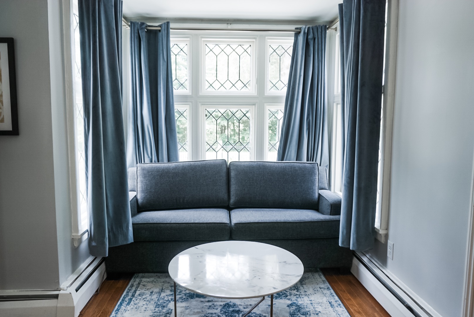 Edith Wharton Suite Livingroom with sleeper sofa